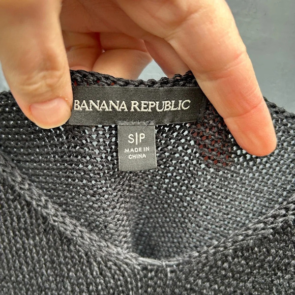 Banana Republic Knit Cami, Black, Size Small - Picture 6 of 9
